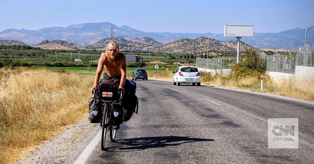 Da Inglaterra à Austrália: filho recria, passo a passo, a épica viagem de bicicleta feita pelo pai