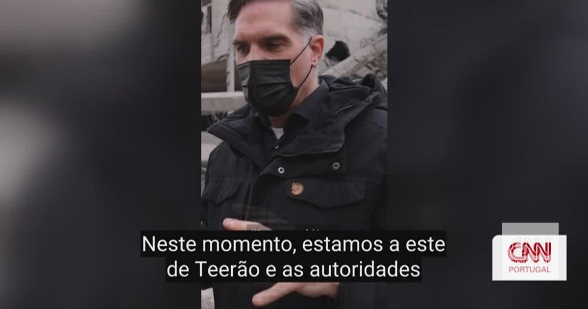 "Temos de ir. Vamos, vamos, vamos": repórter da CNN no Irão surpreendido com jatos a sobrevoar a cidade