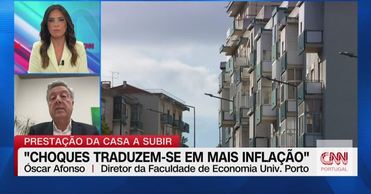 "Sempre que existem choques em áreas energeticamente estratégicas, a inflação aumenta" e a subida das taxas de juro é "uma inevitabilidade"
