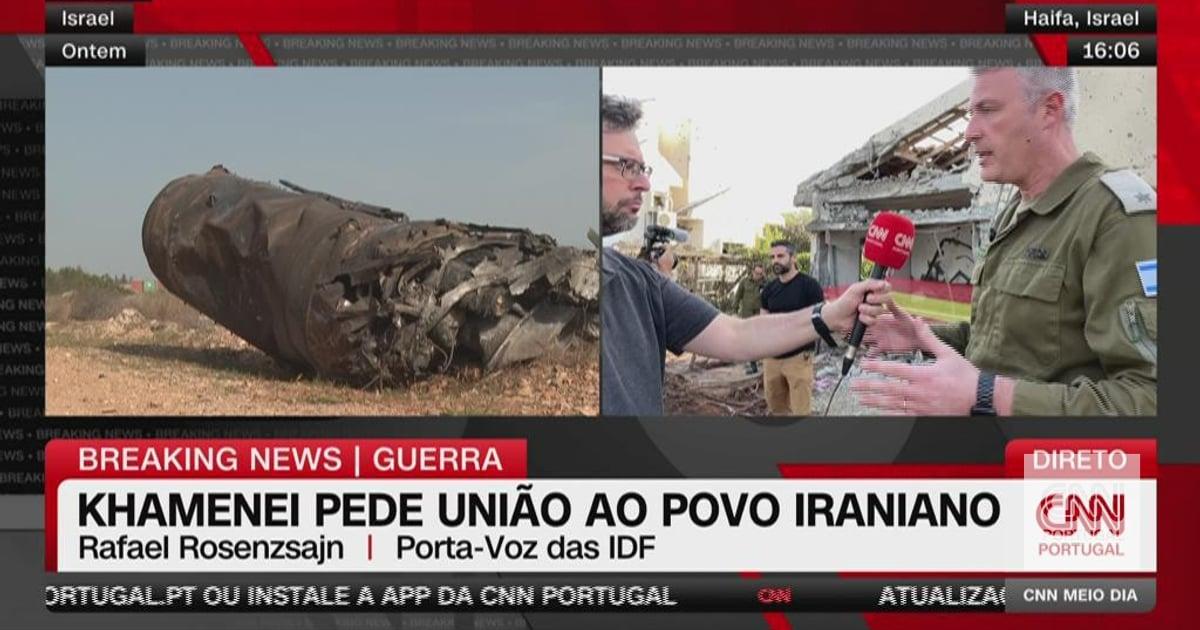 Exército israelita diz que guerra no Irão foi "planeada durante anos" e que "não tem prazo"