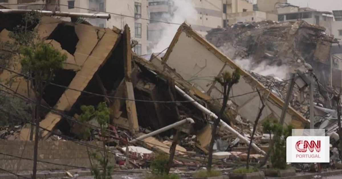 Israel intensifica ataques contra o Líbano, mas neste bairro "a destruição é de outro nível"