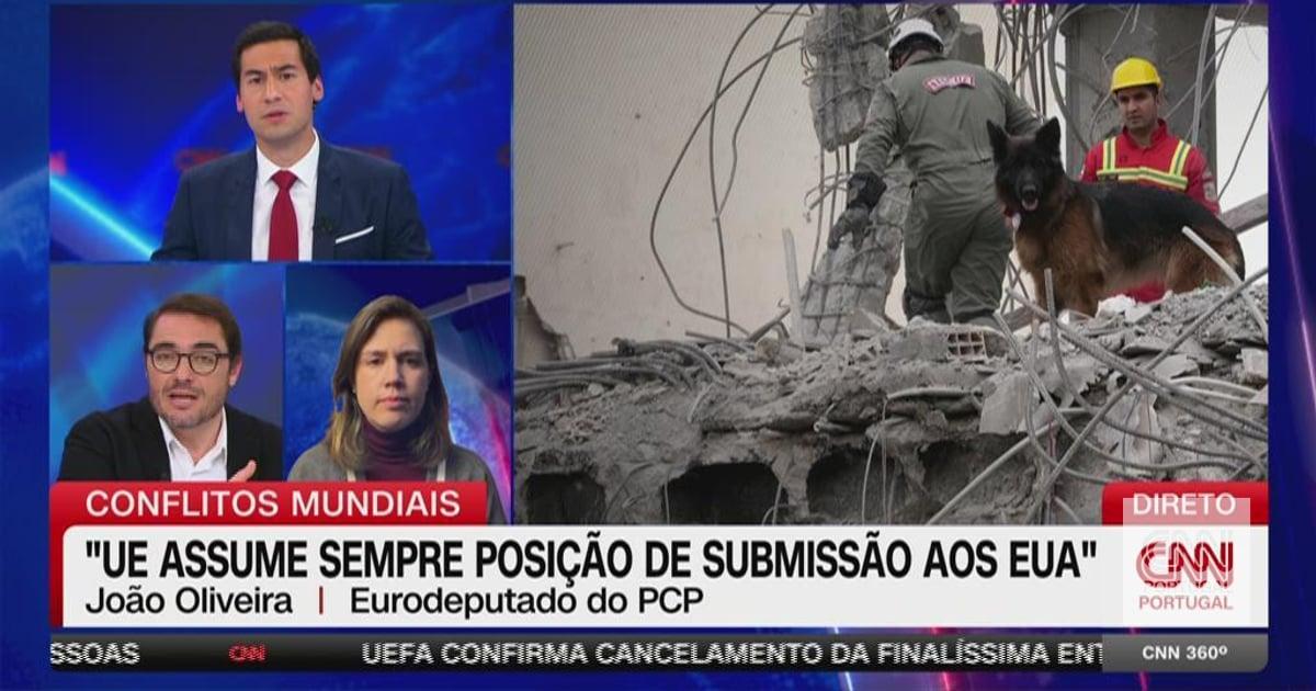 "A UE acaba sempre por alinhar o seu discurso numa lógica de submissão aos EUA e assume sempre uma posição cúmplice"