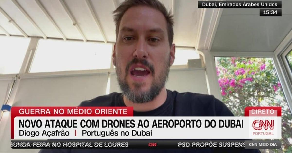 "Houve um impacto direto": português no Dubai descreve ataque de drone iraniano a reservas de petróleo