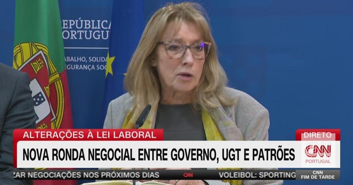 "A proposta que neste momento temos em cima da mesa já é bastante diferente da inicial", diz ministra sobre alterações à lei laboral